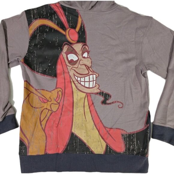 Disney Tokyo Resort ALADDIN - JAFAR Full Zip Graphic Hoodie Sweatshirt Men's XL - Picture 8 of 8